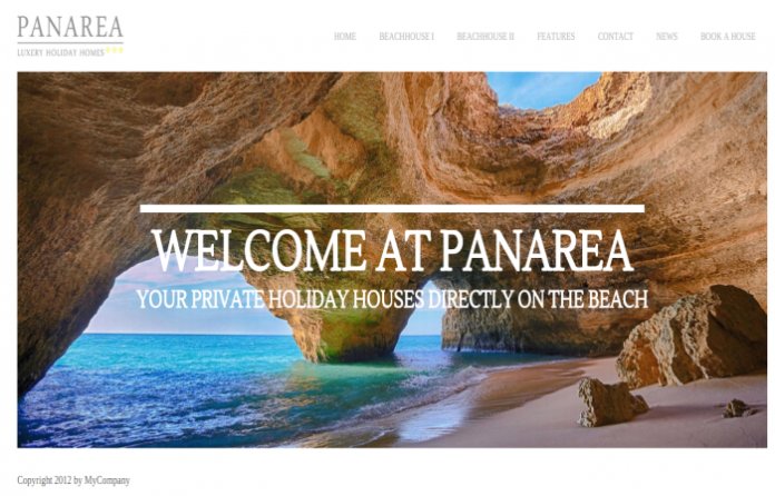 Panarea - Holiday House WordPress Theme